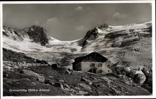 Ak Mayrhofen im Zillertal Tirol, Greizerhütte