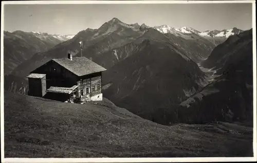 Ak Mayrhofen im Zillertal Tirol, Alpengasthaus Penken