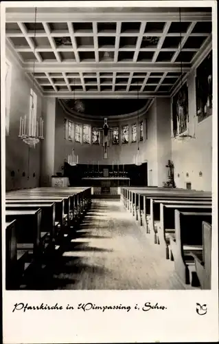 Ak Wimpassing in Niederösterreich, Pfarrkirche, Inneres