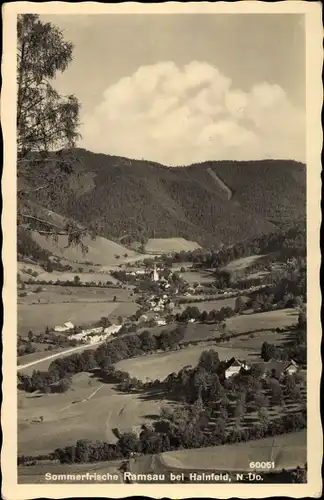 Ak Ramsau bei Hainfeld in Niederösterreich, Gesamtansicht