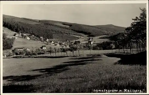 Foto Ak Schmalzgrube Jöhstadt im Erzgebirge Sachsen, Panorama, Kassberg