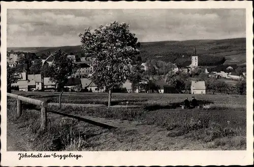 Ak Jöhstadt im Erzgebirge Sachsen, Panorama