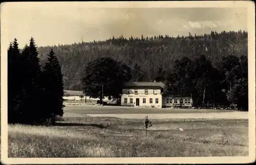 Ak Elterlein im Erzgebirge, Finkenburg, Wald