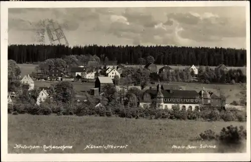Ak Kretscham Rothensehma Neudorf Sehmatal im Erzgebirge, Panorama
