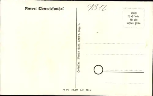 Ak Oberwiesenthal im Erzgebirge, Eschenhof, FDGB Heim