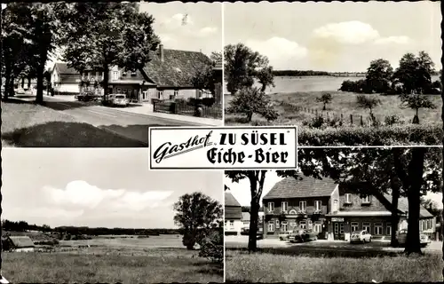 Ak Süsel in Ostholstein, Gasthof zu Süsel, Außenansicht