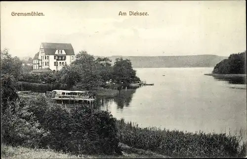 Ak Gremsmühlen Malente in Ostholstein, Diecksee, Haus