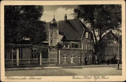 Ak Eutin Holsteinische Schweiz, Hotel Voß Haus, Heimstätte Heinr. Voß