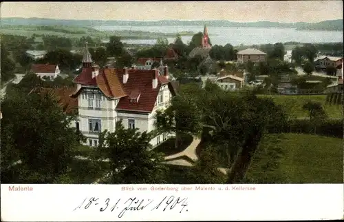 Ak Malente in Ostholstein, Panorama, Kellersee