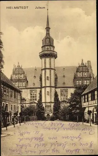 Ak Helmstedt in Niedersachsen, Partie am Juleum