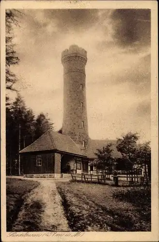 Ak Bad Münder am Deister, Süntelturm