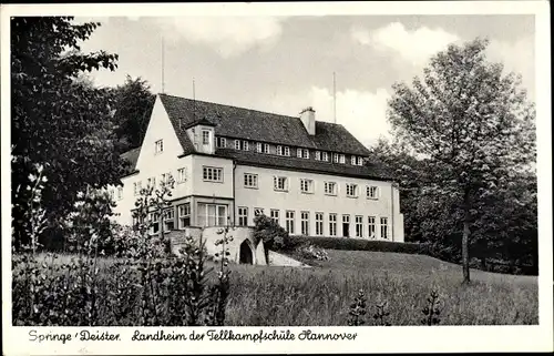 Ak Springe am Deister, Landheim der Tellkampfschule Hannover