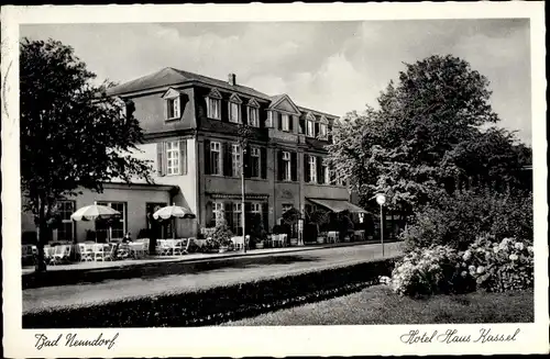 Ak Bad Nenndorf an der Weser, Hotel Haus Kassel