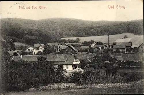 Ak Bad Eilsen, Blick auf Dorf