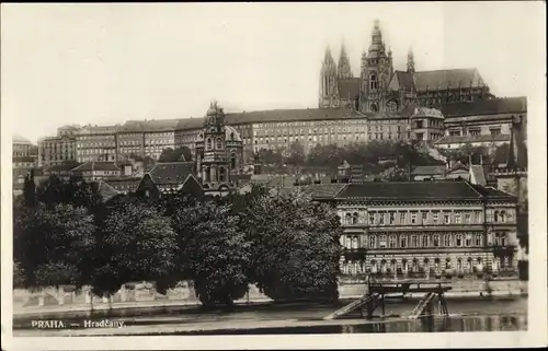 Ak Praha Prag Tschechien, Hradcany, Hradschin
