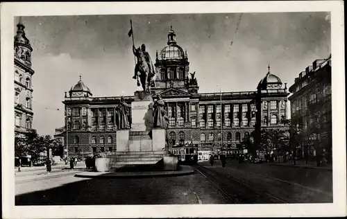 Ak Praha Prag Tschechien, National Museum