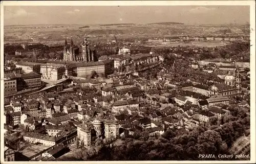 Ak Praha Prag Tschechien, Gesamtansicht