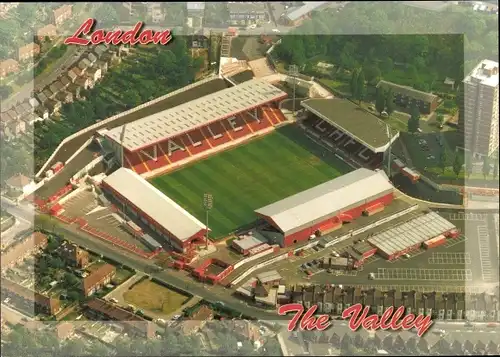 Ak London City England, The Valley, Charlton Athletic, Stadion