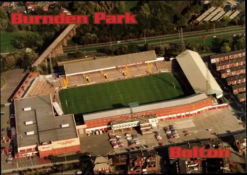 Ak Bolton North West England, Burnden Park Bolton, Bolton Wanderers