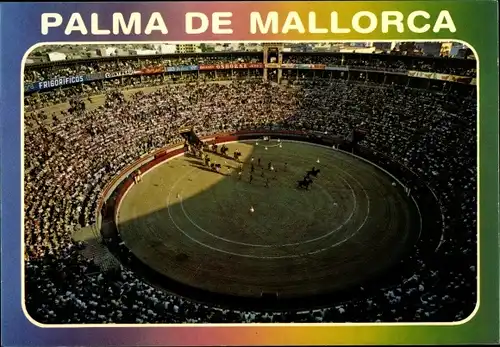 Ak Palma de Mallorca Balearische Inseln, Plaza de Toros Coliseo Balear