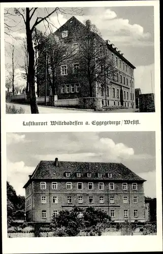 Ak Willebadessen in Westfalen, Gebäude