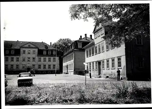 Foto Schnepfenthal Waltershausen in Thüringen, Salzmannschule, Guths Muth Gedenkstätte