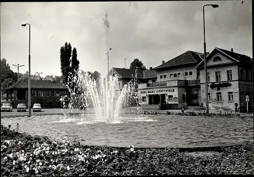 Foto Eisenberg in Thüringen, Platz der Republik, Karl Marx Lichtspiele