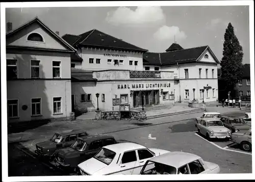 Foto Eisenberg in Thüringen, Karl Marx Lichtspiele, Platz der Republik