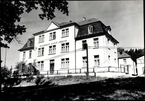 Foto Burgk Schleiz in Thüringen, Kinderheim August Fröhlich