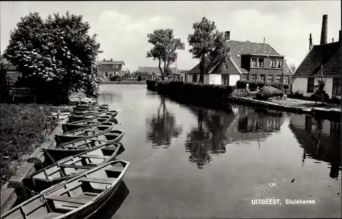 Ak Uitgeest Nordholland Niederlande, Sluishaven