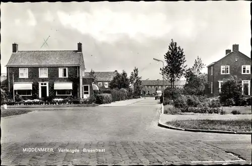 Ak Middenmeer Nordholland, Verlengde Breestraat