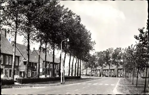 Ak Middenmeer Nordholland, Brugstraat
