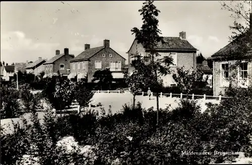 Ak Middenmeer Nordholland, Brugstraat