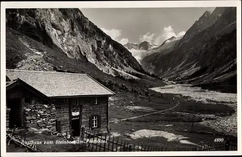 Foto Ak Tirol, Gasthaus zum Steinbock im Floitental