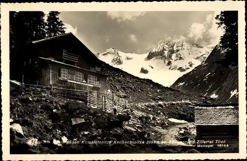 Ak Kasselerhütte Tirol, Zillertal, Keilbachspitze