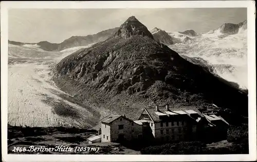 Ak Mayrhofen in Tirol, Berliner Hütte