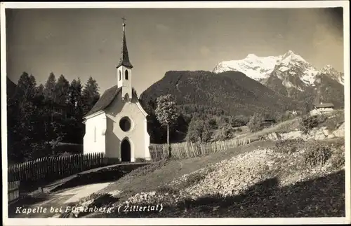 Ak Mayrhofen im Zillertal Tirol, Kapelle bei Finkenberg