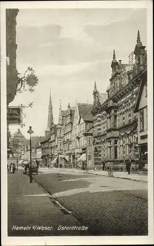 Ak Hameln an der Weser Niedersachsen, Osterstraße