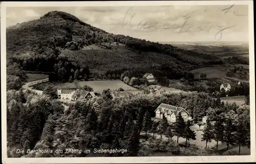 Ak Königswinter am Rhein, Oelberg, Berghotels, Siebengebirge