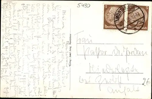 Ak Montabaur im Westerwald, Panorama