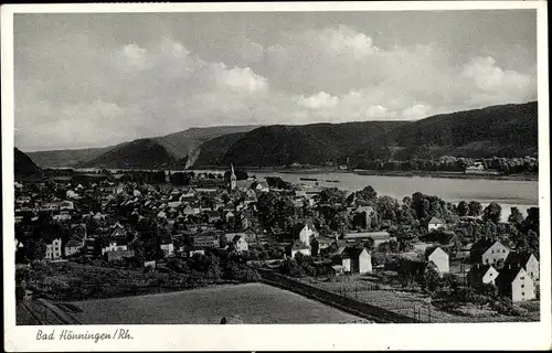 Ak Bad Hönningen am Rhein, Panorama