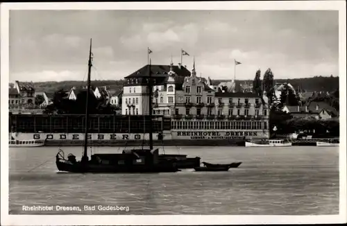 Ak Bad Godesberg Bonn Rhein, Rheinhotel Dreesen