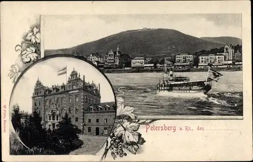 Ak Königswinter am Rhein, Hotel auf dem Petersberg,