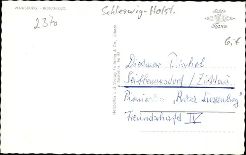 Ak Rendsburg in Schleswig Holstein, Badeanstalt, Sprungtürme, Schwimmbecken