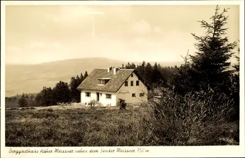 Ak Meißner in Hessen, Berggasthaus Hoher Meissner