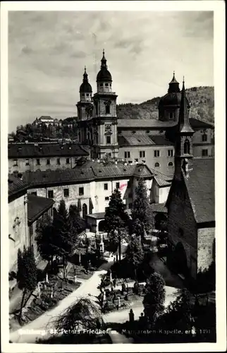 Ak Salzburg Stadt, St. Peters Friedhof, Kapelle