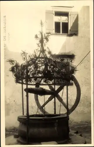 Ak Riegersburg Steiermark, Brunnen