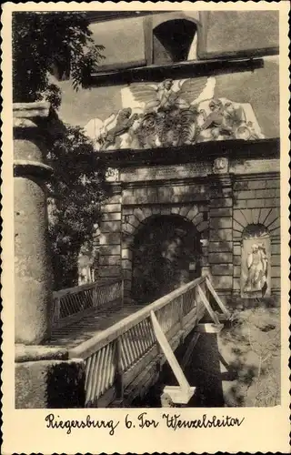 Ak Riegersburg Steiermark, Tor Wenzelsleiton