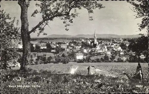 Ak Bad Hall Oberösterreich, Gesamtansicht