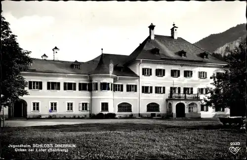 Ak Unken in Salzburg, Jugendheim Schloss Oberrain